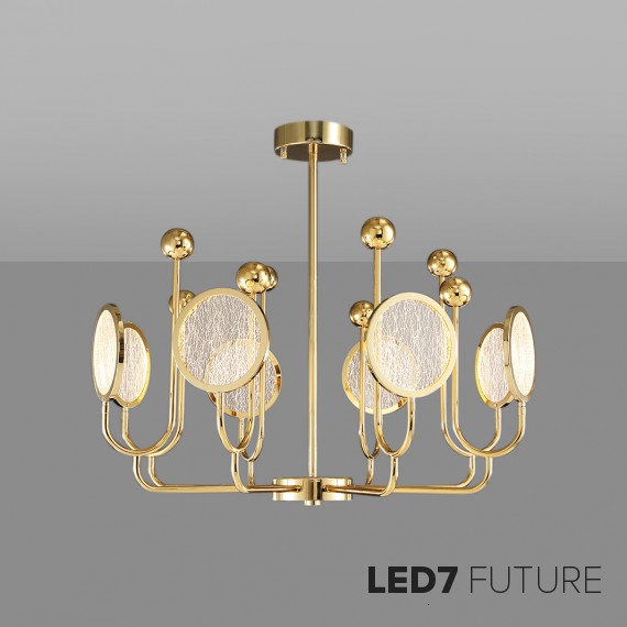 Loft Industry Modern - Volna Chandelier